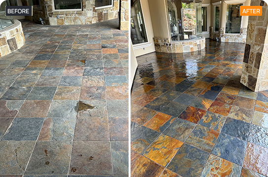 Slate Before And After